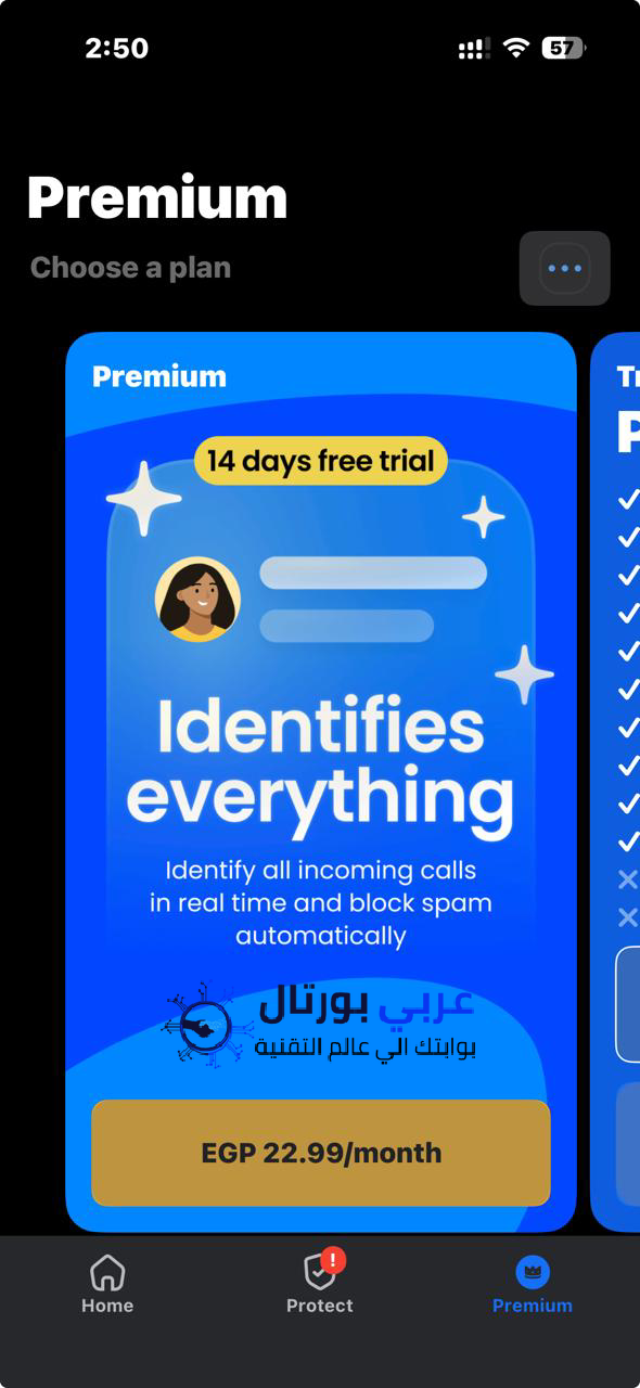 معنى حرف t في التروكولر