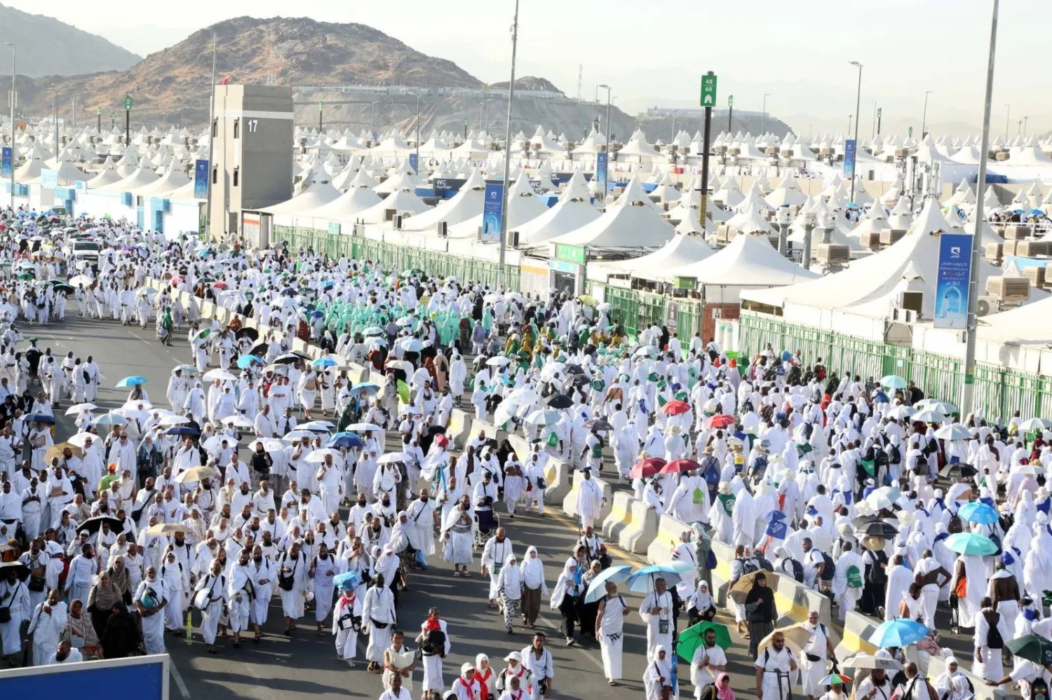 تجهيز 5000 مسكن لموسم الحج القادم