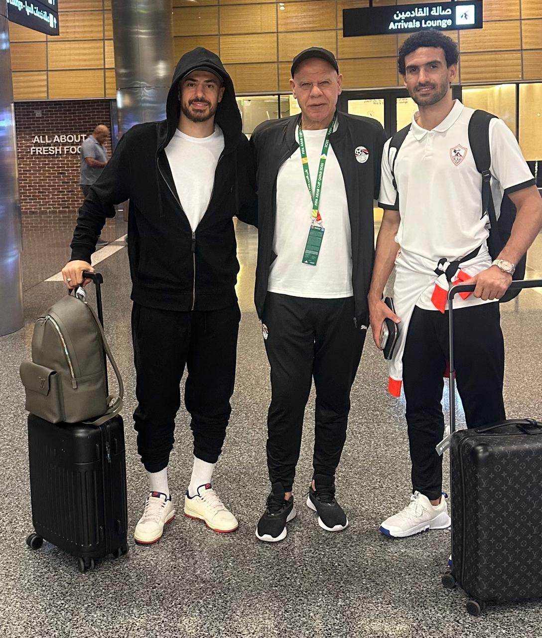 انضمام محمد عواد والونش لمعسكر منتخب مصر استعدادا لكأس العرب 2025 في الدوحة