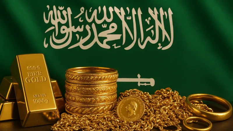 ارتفاع أسعار الذهب في السعودية اليوم الثلاثاء.. والأوقية تقترب من حاجز 14 ألف ريال