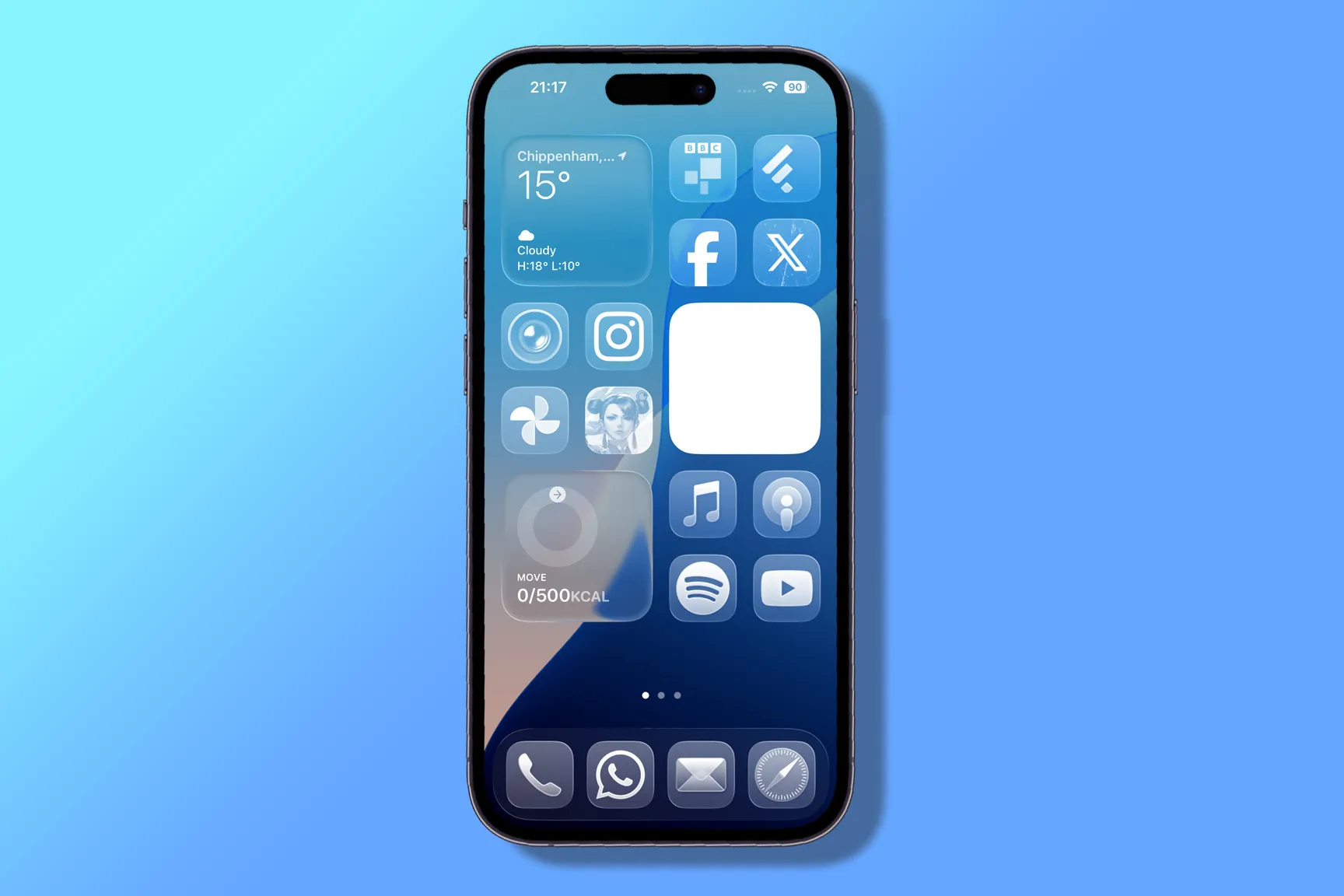 طريقة تغير شكل أيقونات الآيفون  في iOS 26