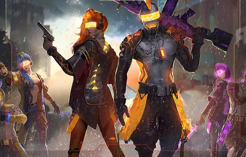 افخم واجمل اسماء فري فاير مزخرفة