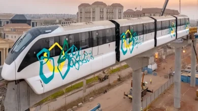 افتتاح المونوريل