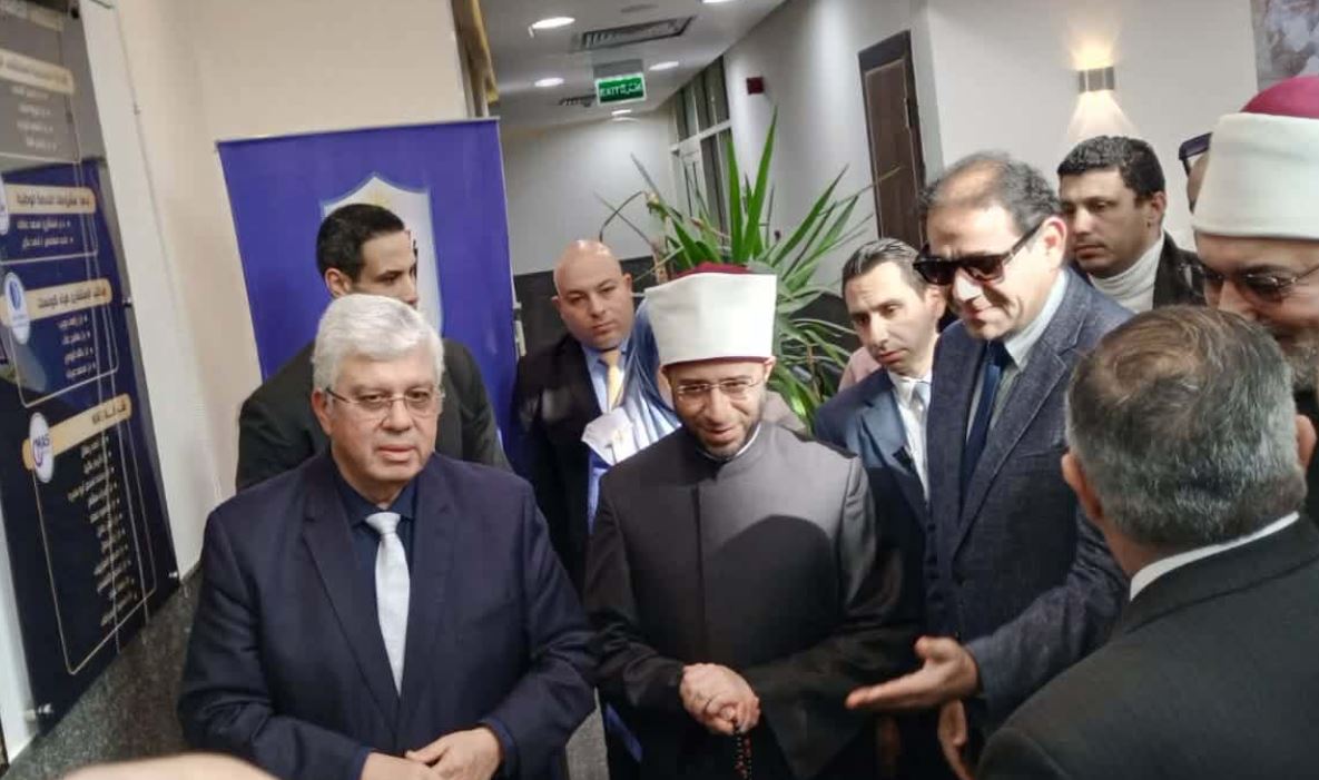 افتتاح منشآت مستشفى جامعة بورسعيد