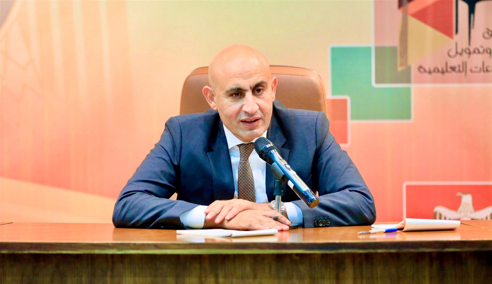 وزير التربية والتعليم والتعليم الفني السيد محمد عبد اللطيف