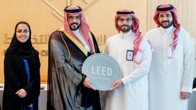 شهادة LEED Platinum V4.1 O+M تتوج جهود تنمية في تعزيز كفاءة واستدامة مقرها الرئيسي