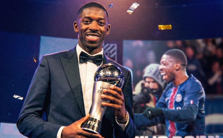 عثمان ديمبيلي يتوج بجائزة ذا بيست 2025 في حفل عالمي بالدوحة