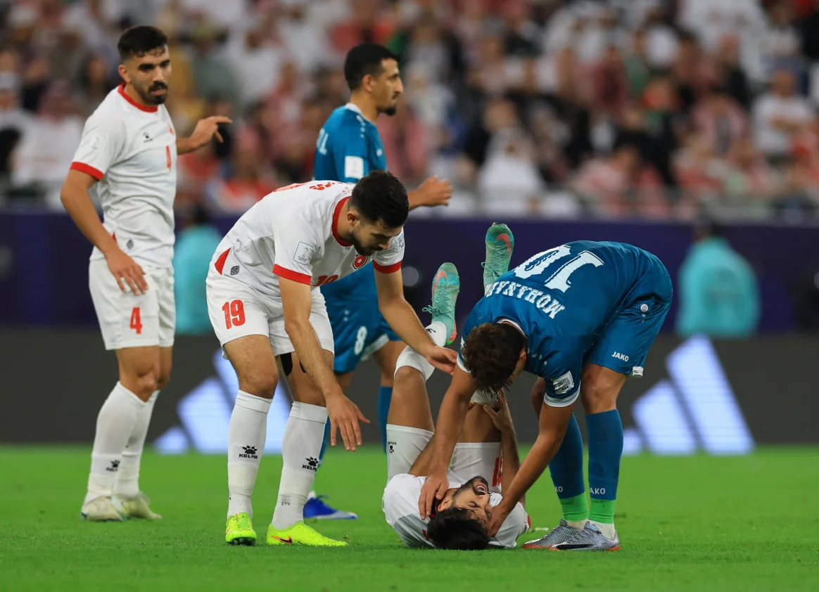 بعد جراحة الرباط الصليبي.. يزن النعيمات يطمئن جماهير الأردن ويبدأ رحلة التعافي