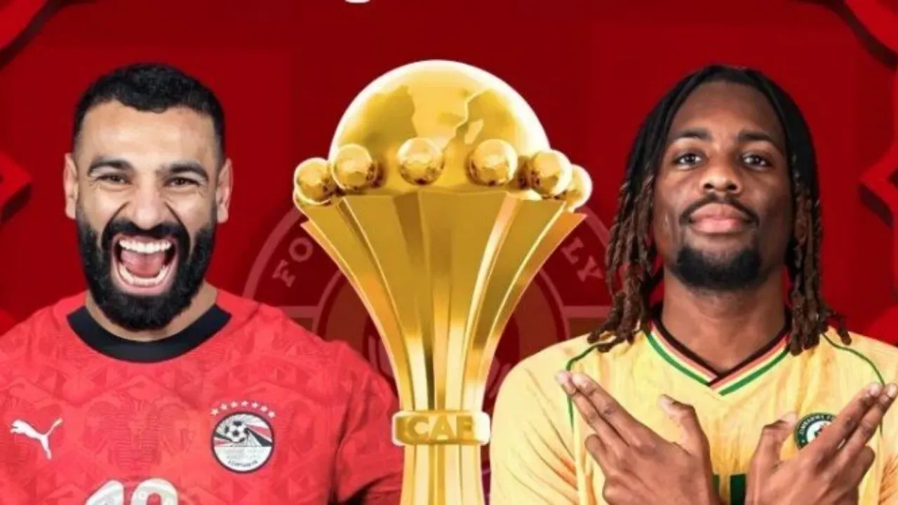مباراة مصر وزيمبابوي في كأس أمم إفريقيا