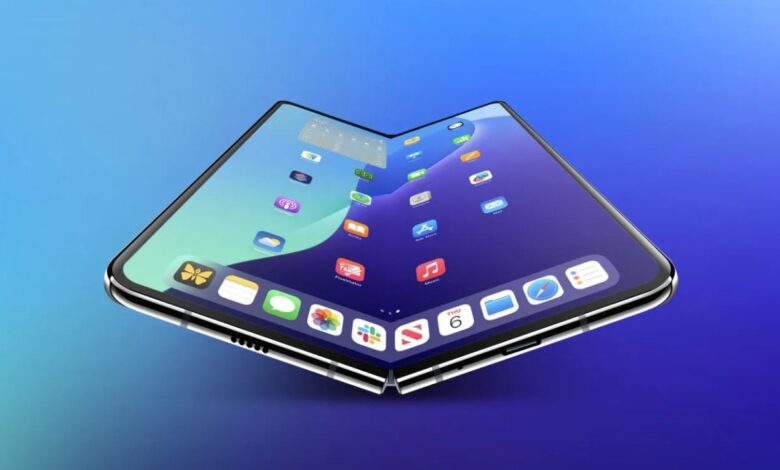 iPhone Fold.. أول هاتف قابل للطي من أبل – أبرز 8 نقاط متوقعة