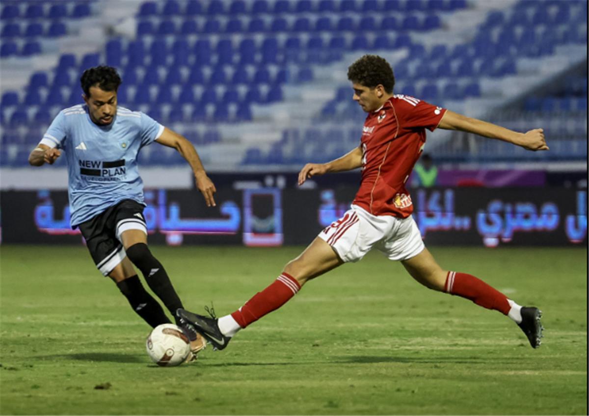 خسارة جديدة للأهلي أمام غزل المحلة في كأس الرابطة المصرية
