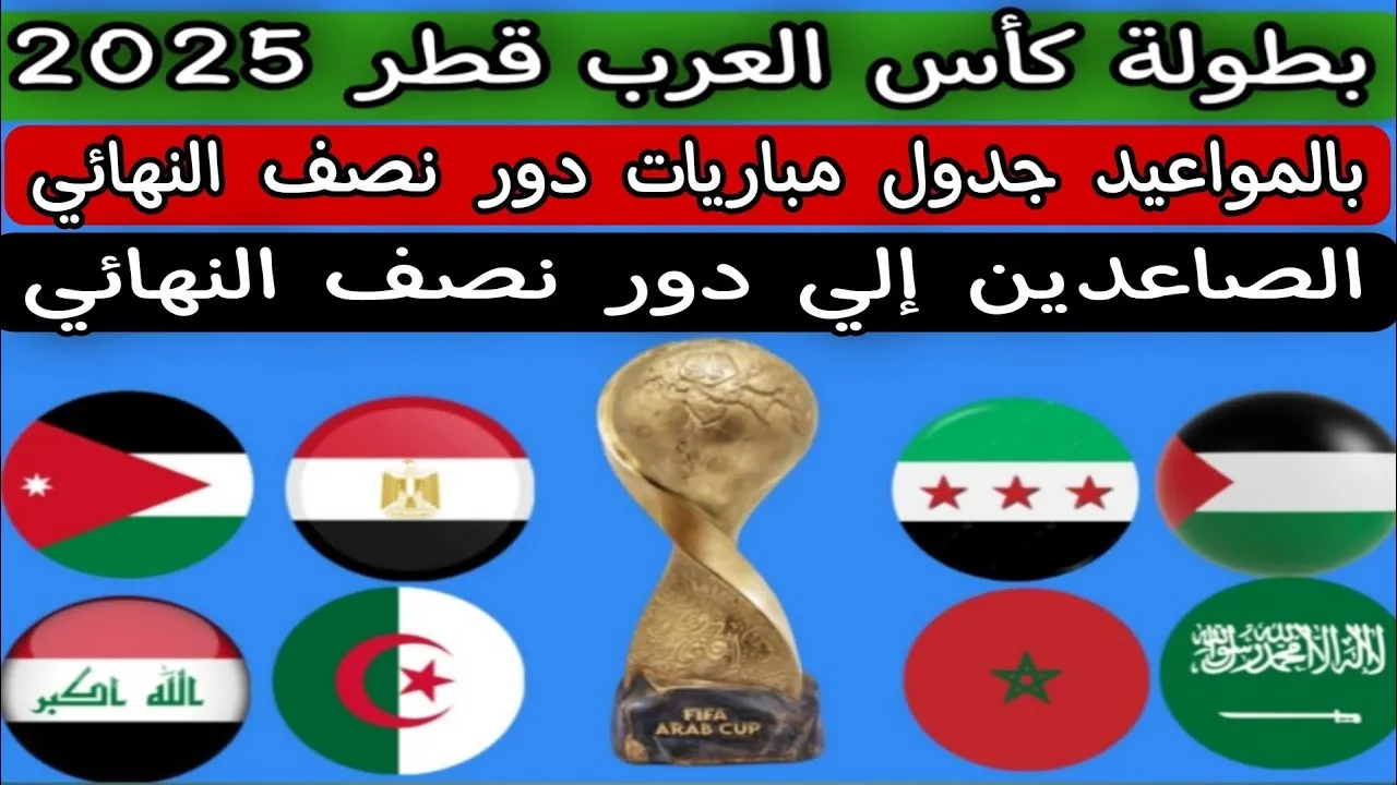 كأس العرب قطر 2025