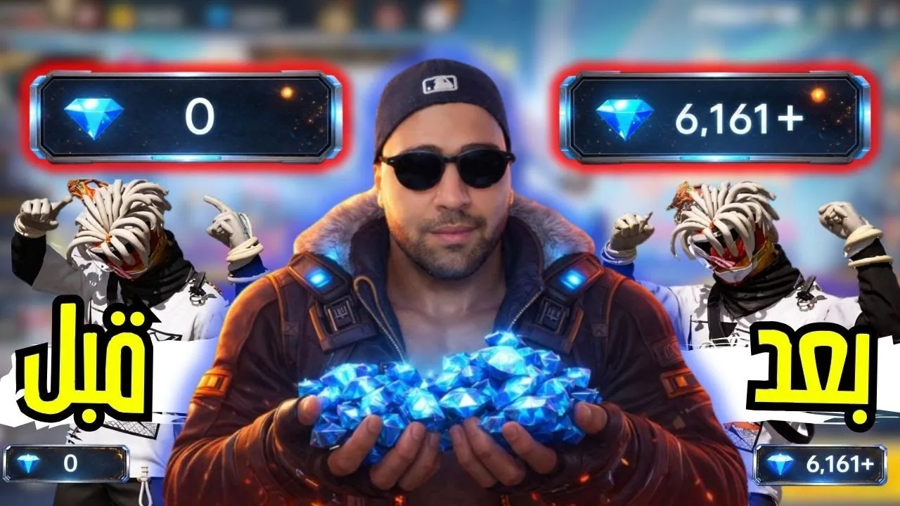 شحن جواهر فري فاير 2026