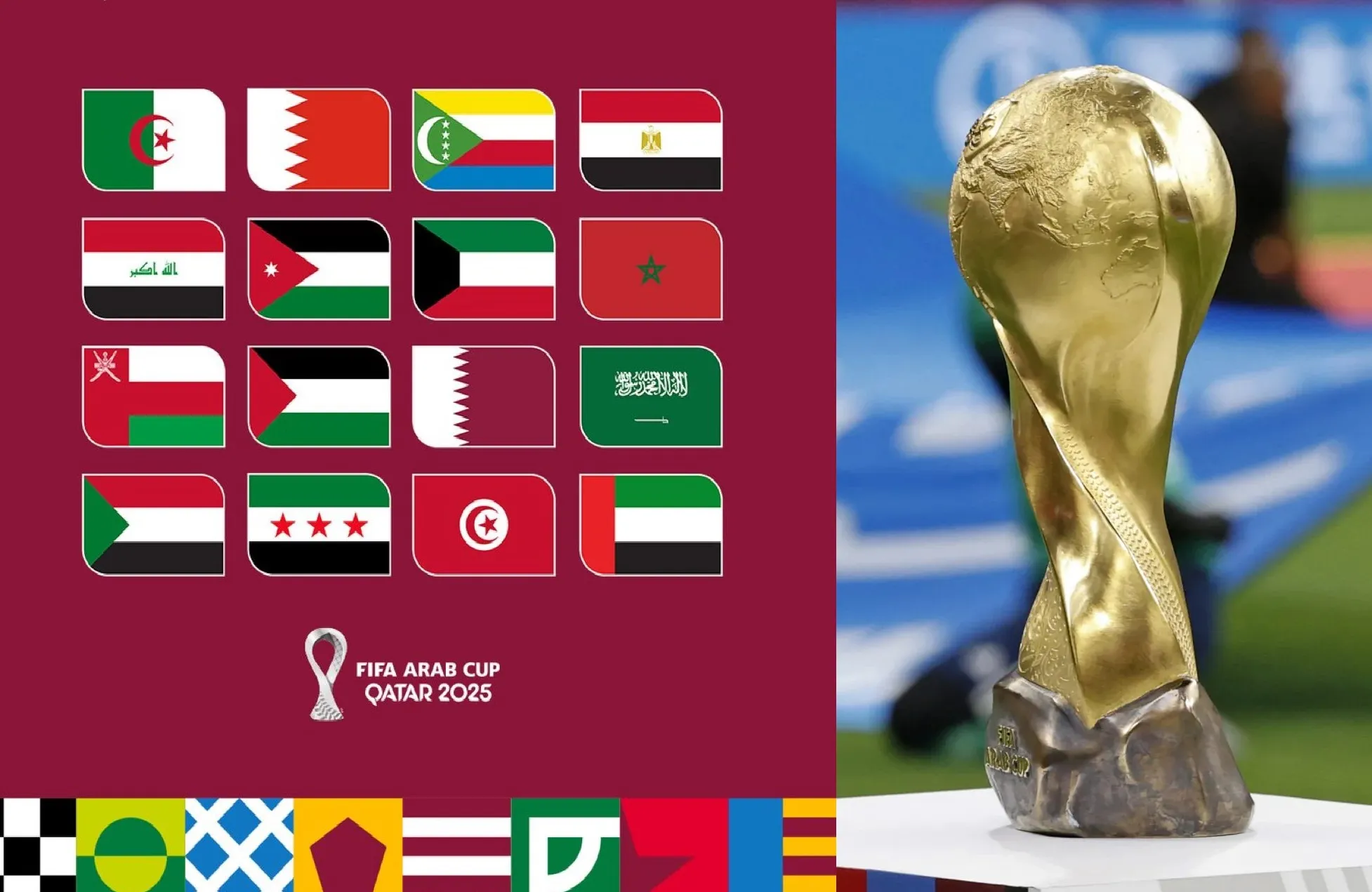 مجموعات كأس العرب 2025