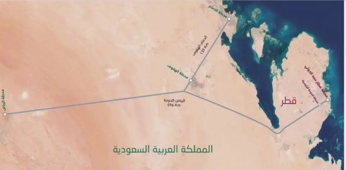 قطار الرياض الدوحة