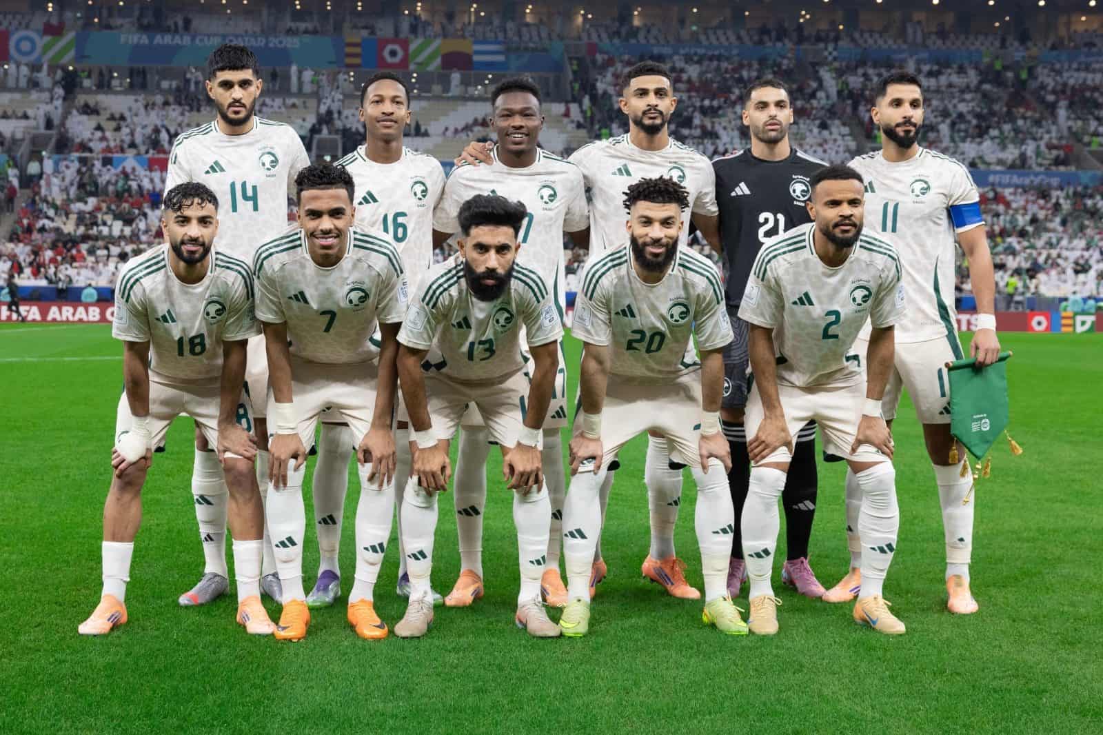 موعد مباراة المنتخب السعودي وفلسطين في كأس العرب 2025 والقنوات الناقلة والتشكيل المتوقع