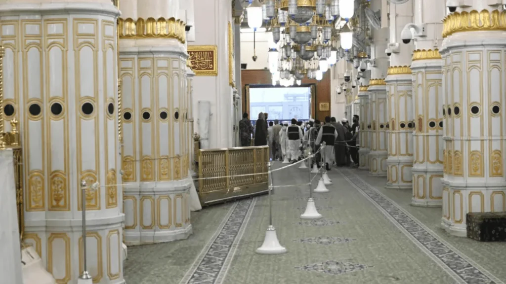 نظام الحجز الإلكتروني للروضة الشريفة بعد تحديث نسك