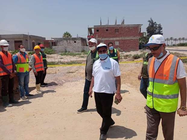 مشروعات المياه والصرف بمبادرة حياة كريمة في أسوان