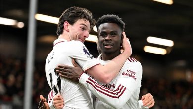 جدول ترتيب الدوري الإنجليزي بعد فوز آرسنال على بورنموث في الجولة 20