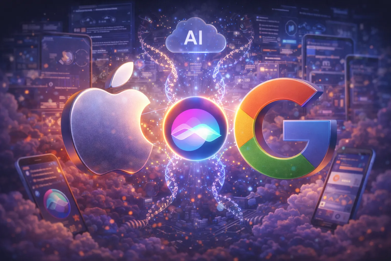 آبل وجوجل تعلنان شراكة استراتيجية لإعادة بناء سيري بالذكاء الاصطناعي
