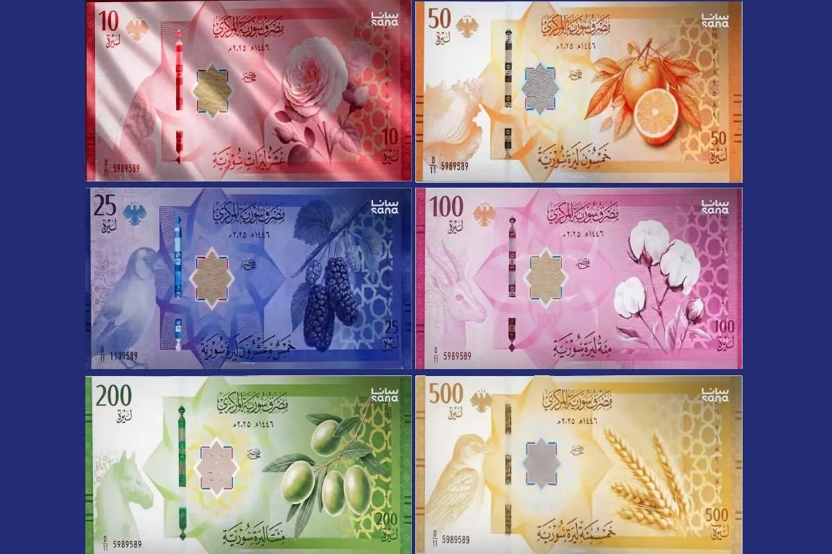 الليرة السورية الجديدة