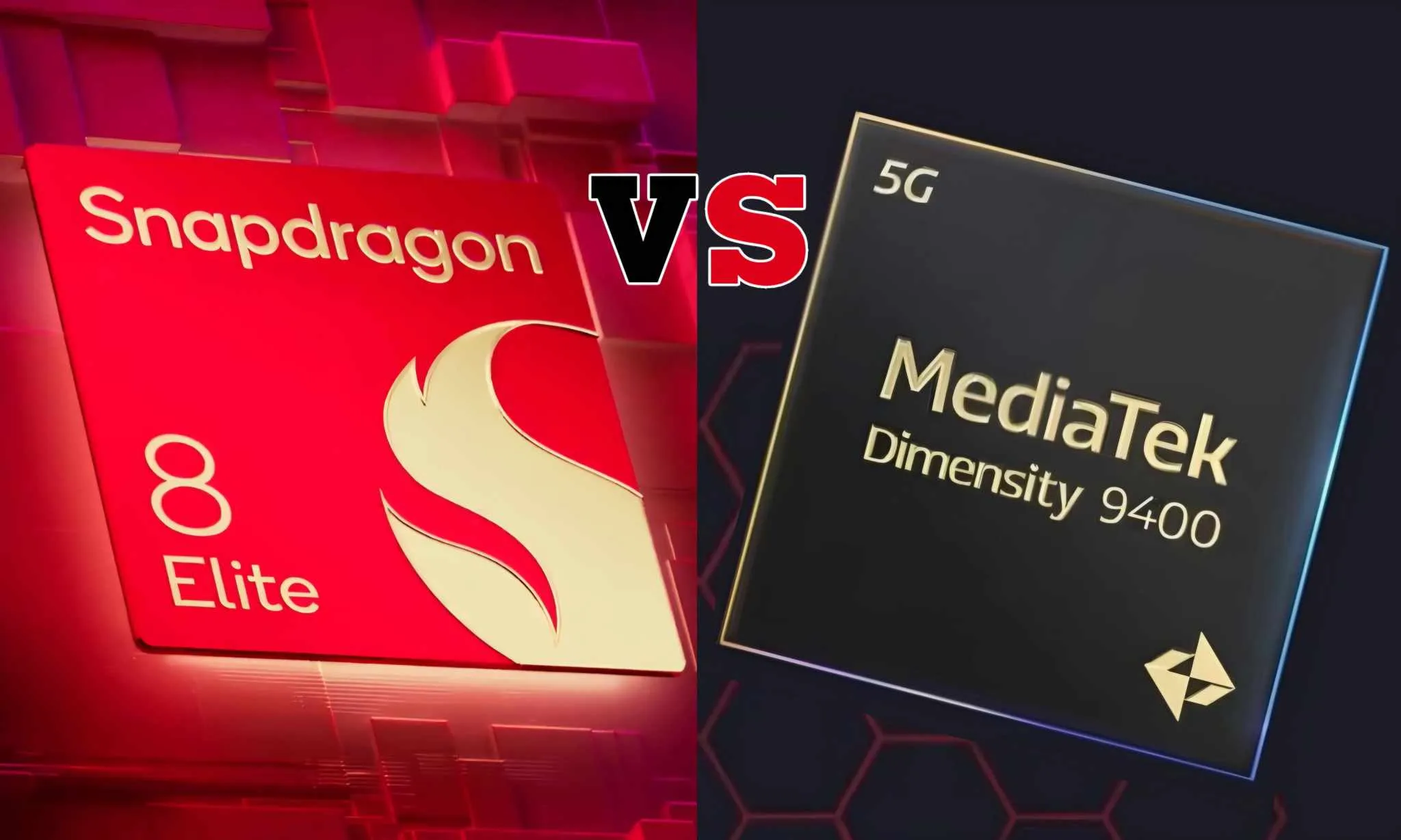 Dimensity 9400 مع Snapdragon 8 Gen 5