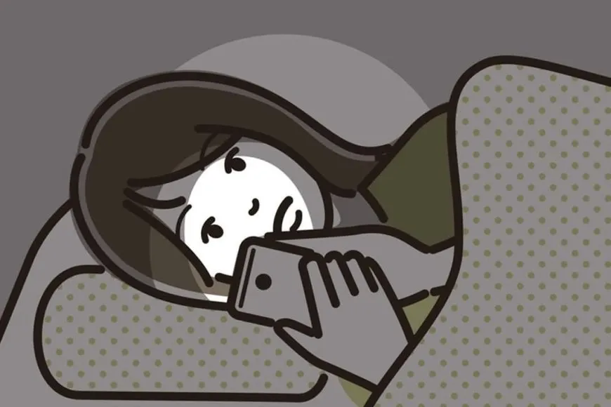 السهر على الهاتف