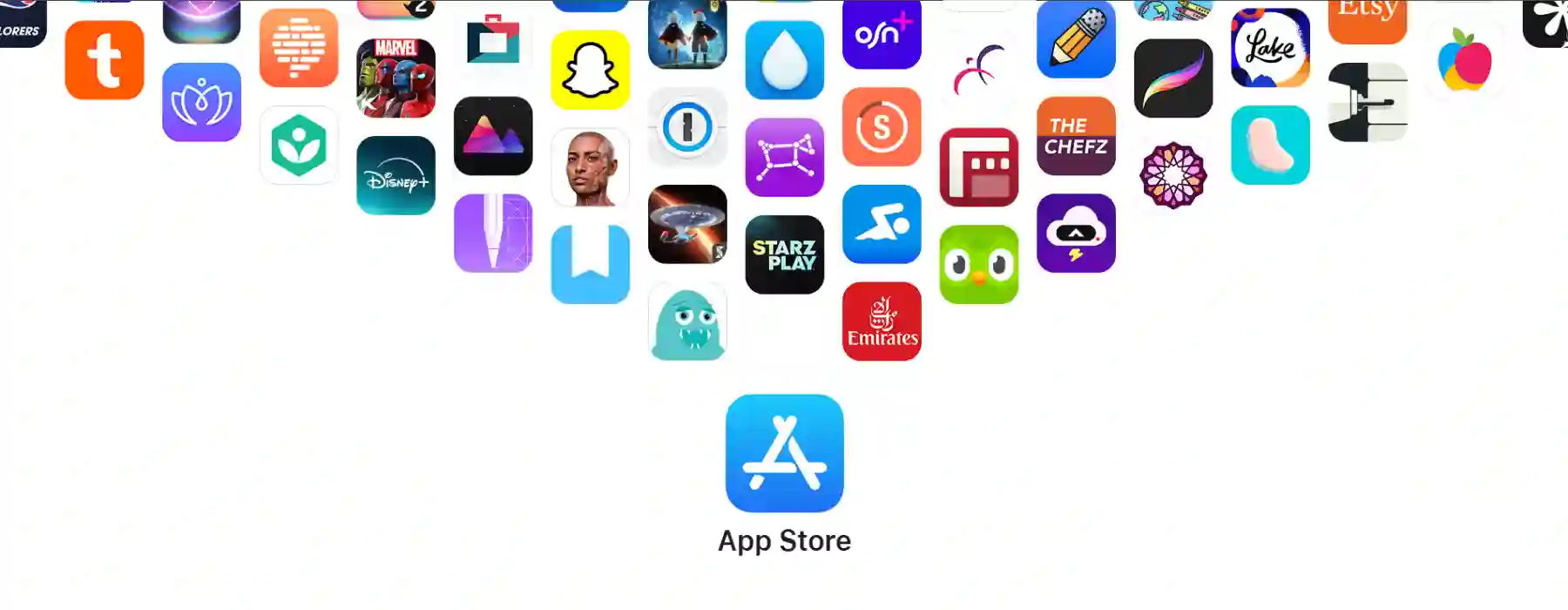 أكثر التطبيقات تحميلاً على App Store