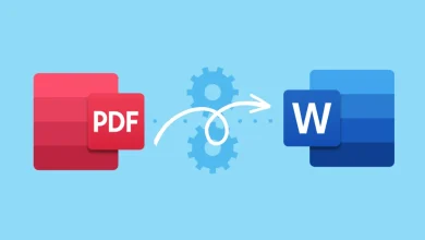 تحويل ملف pdf إلى word