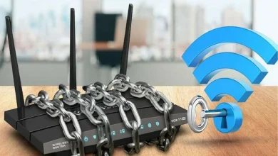 معرفة باسورد الواي فاي